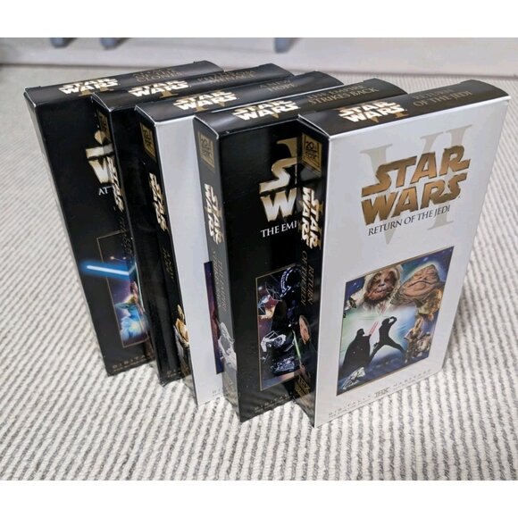 Star Wars VHS Prequel And Original Trilogy - Episode 1-2, 4-6 - Picture 4 of 7